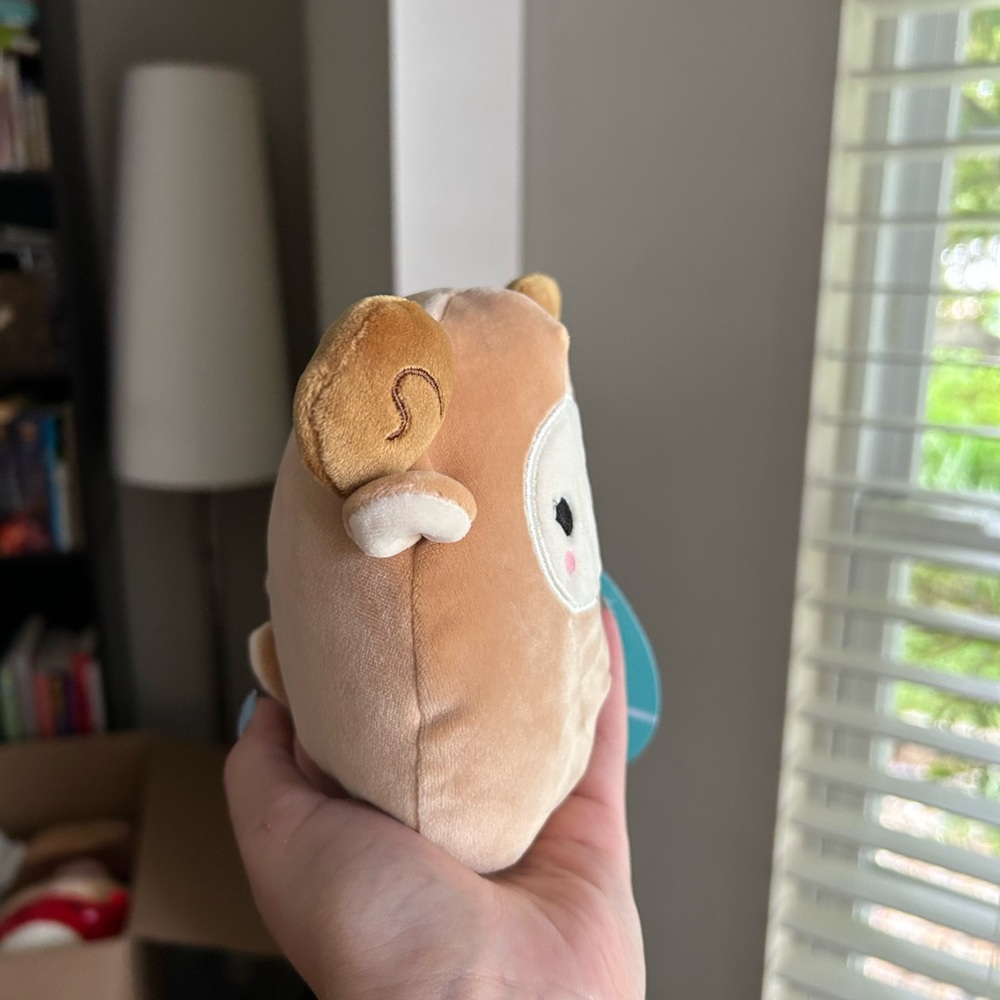 Reggie the ram squishmallow NWT 5in - Picture 2 of 5